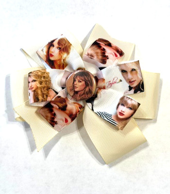 Beautiful Taylor Swift Inspired Hair Bow for girls