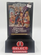 Shining in the Darkness - Sega Genesis - CIB w/ Manual - Clean - Working! Rare!