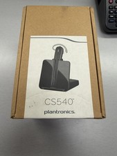 New Plantronics CS540 Convertible Wireless DECT Headset System Black 84693-01