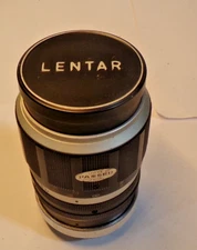 LENTAR Lens f=135mm No H660484 AUTO TELE-LENTAR with lens cover