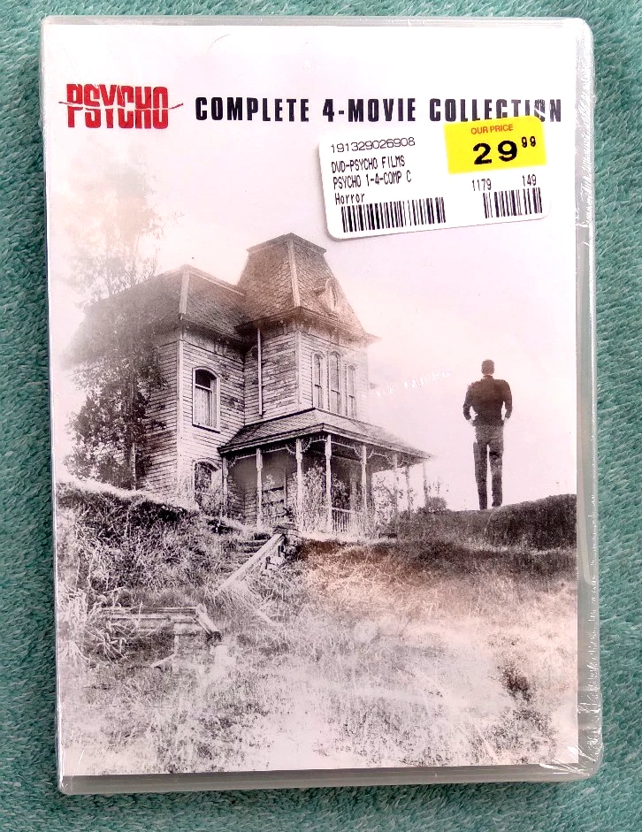 PSYCHO COMPLETE 4-MOVIE COLLECTION  3-DVD SET BRAND NEW SEALED DVD