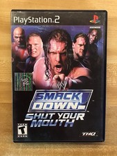 WWE Smackdown Shut Your Mouth for PS2 Sony PlayStation 2 Wrestling Video Game