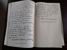 MANUSCRIT ANCIEN SUR LA NOBLESSE DE TITRE ART HIERALDIQUE DU XIXeS DOCUMENT