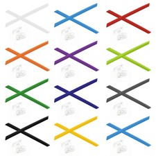 Ear Socks  Nose Pieces Pad Silicone Kit For-Oakley Ejector OO4142-Color