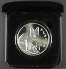 2000 Alaska Mint State Medallion Proof Silver Art Medal 1oz .999 Red Fox