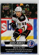 Trevor Zegras - 2022 UD National Hockey Card Day USA #USA-16 Anaheim Ducks