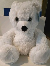 Plush White Soft Bear 16" With Tags