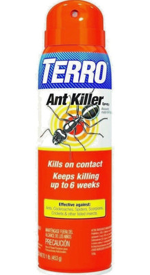 ANT KILLER Aerosol spraY indoor outdoor Kill Ants Cockroach & Spiders TERRO T401