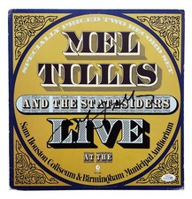 Mel Tillis Signed Autographed Record Album LP ACOA