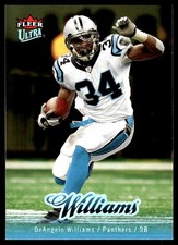 DeAngelo Williams 2007 Ultra #26 Panthers NFL READ FREE SHIPPING AutographDen
