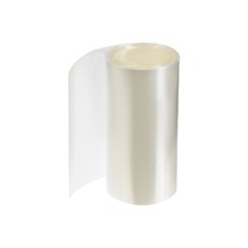PVC Heat Shrink Tube 125mm Flat Width Wrap for Dual Layer 18650 2 Meter Clear