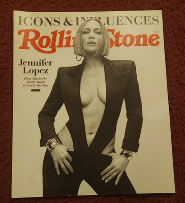 Jennifer Lopez Rolling Stone Magazine March 2022