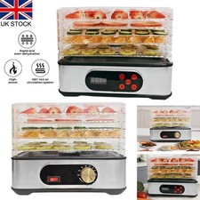 5 Tray 350W Electric Food Dehydrator Fruit Meat Beef Dryer Veg Preserver Machine