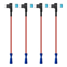 SimautHawk 8 Pack Fuse Tap Car Add-a-Circuit Fuse Tap Small Add Taps Automoti...