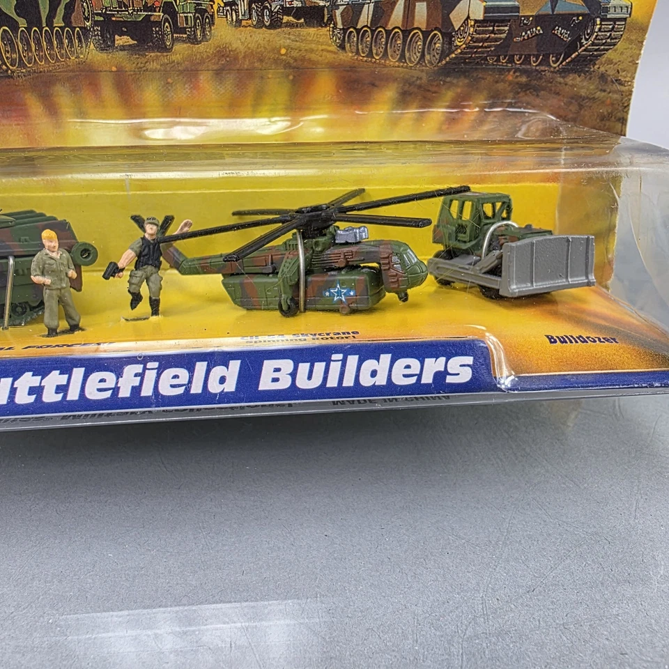 Micro Machines Military #4 Battlefield Builders Vehicles 1998 Galoob Vintage NEW - Image 4 of 4