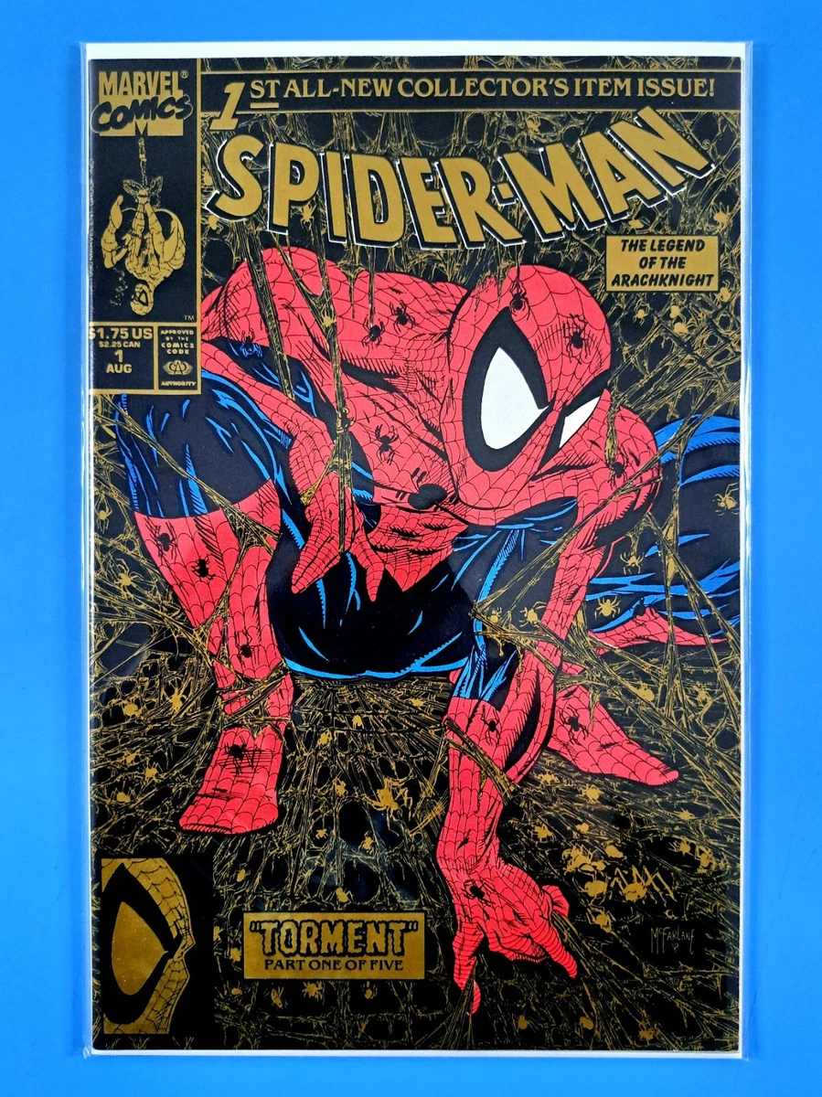 SPIDER-MAN #1 1990 GOLDアメコミトッド・マクファーレン SPIDER-MAN #1 CGC 9.2 GOLD ed. (1990) Todd MCFARLANE autographed