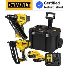 Dewalt DCK246P2T 18v XR Nailer Twin Pack DCN930 First Fix + DCN660 Second Fix