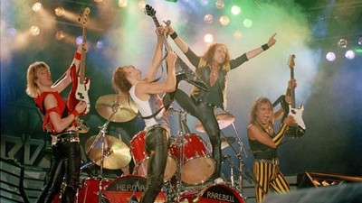 The Scorpions Live Stage Performance Arena Rock Band Refrigerator Magnet  2x3