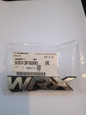 Genuine Subaru WRX Front Grille Badge 93013FG090 (new)