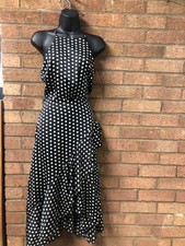 Brand New BOOHOO BOUTIQUE Polka Dot Midi Dress