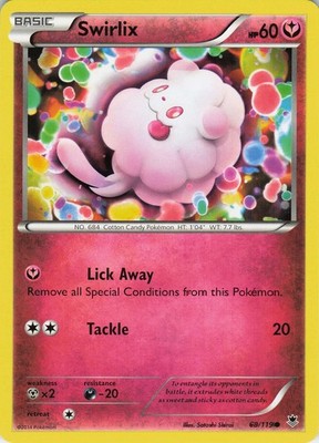 Swirlix Common XY - Phantom Forces 68/119 LP