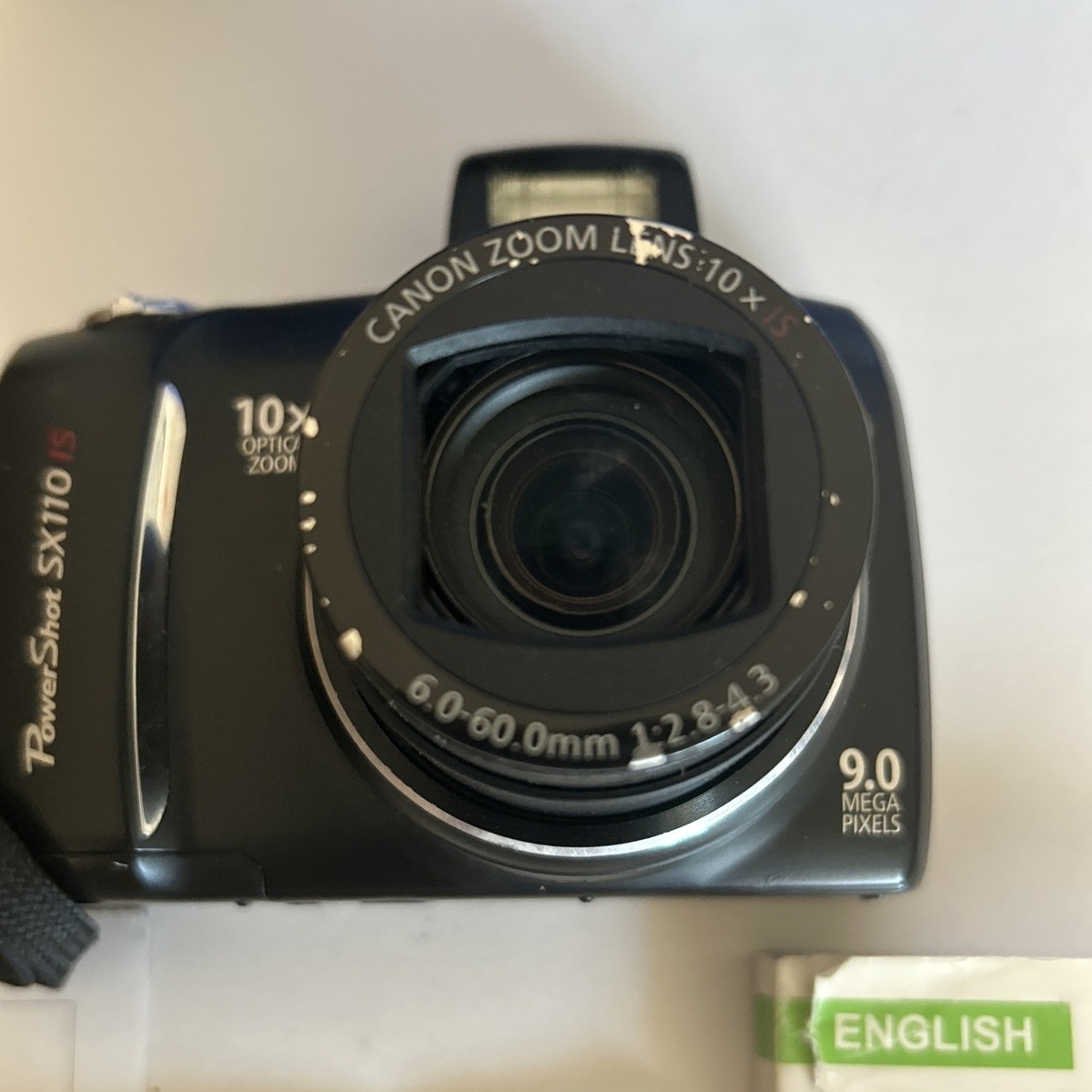 Canon PowerShot SX110 IS 9MP Digital Camera w/ SD Memory Card