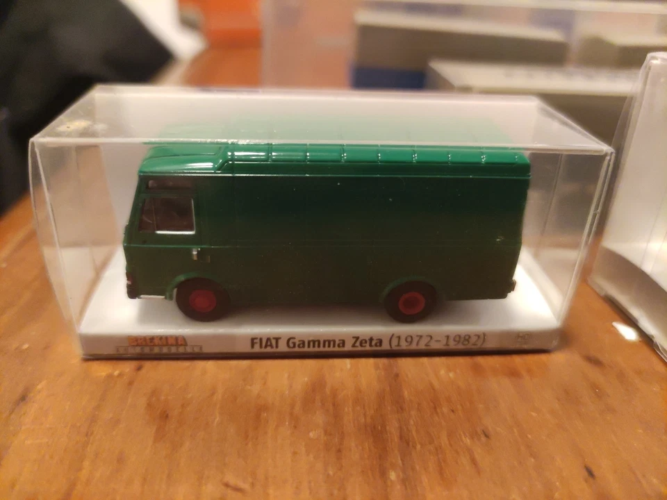 brekina 1:87 Lotto Camion Fiat Gamma Om Lupetto Mercedes Plastico Ferroviario - Immagine 2 di 4