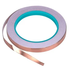 Zehhe Copper Foil Tape with Double-Sided Conductive (1/4inch X 21.8yards)- EM...
