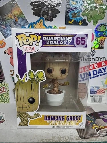 Funko Pop! Marvel Guardians Of The Galaxy Dancing Groot #65 Vinyl Figure