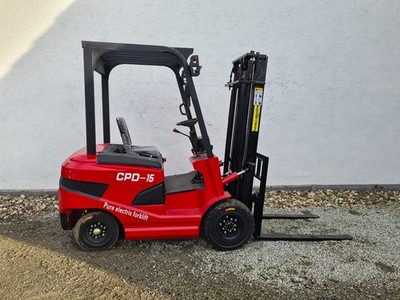 NEU Elektro Gabelstapler 1500kg | 3000mm Hub | Lithium 60V | Kompakt & Stark