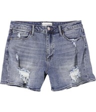 Articles of Society Womens Ziggy Distressed Casual Denim Shorts, wailua, 26