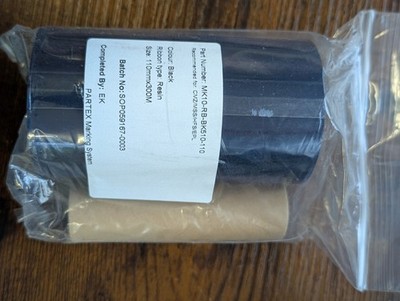 Partex MK10-RB-BK510-110 Harzband schwarz 110 mm x 300 m - 5 Stück