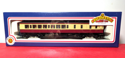 BACHMANN ''OO'' SPUR 34-275 BR PURPURROT/CREME 3. BREMSENDWAGEN