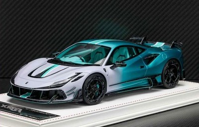 Ferrari F8XX Mansory (Gray/ Blue Fade) [Davis & Giovanni] 1:18