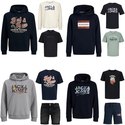 JACK & JONES Junior Kinder Jungen Kapuzenpullover Kids Hoodie Sweat T Shirt