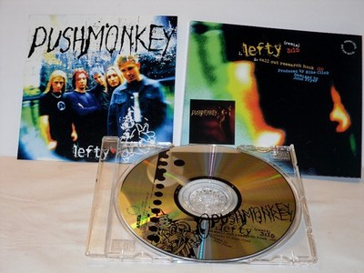 Pushmonkey -  Lefty Promotional ONLY CD Single - ASCD-370 ** Free Shipping**