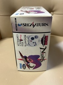 SEGA Saturn NiGHTS Controller Pad Set Boxed Manual With NiGHTS Dream Package