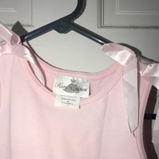 Rare Editions Pink Tutu Dress Girls Size 5 Birthday Cake Balloon Embroidered Bow