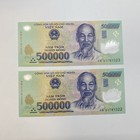 1,000,000 VND (2x500,000) 1 MILLION VIETNAM DONG VIETNAM MONEY UNCIRCULATED