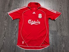 Mens Adidas Liverpool FC 2007 2008 Home Jersey Football Soccer Shirt Size M