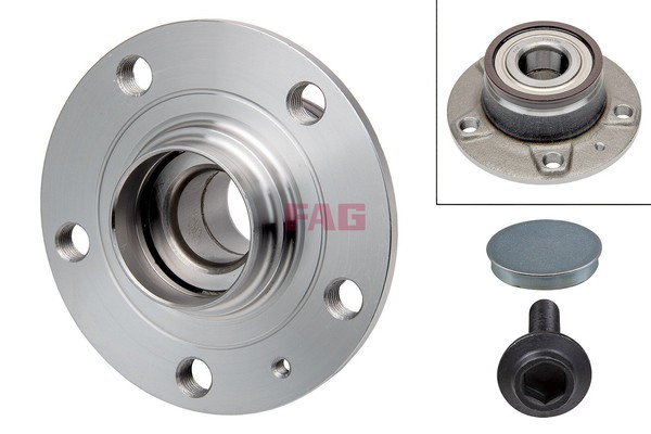 Radlagersatz FÜR Vw, Ford - Schaeffler FAG 713 6111 20-image
