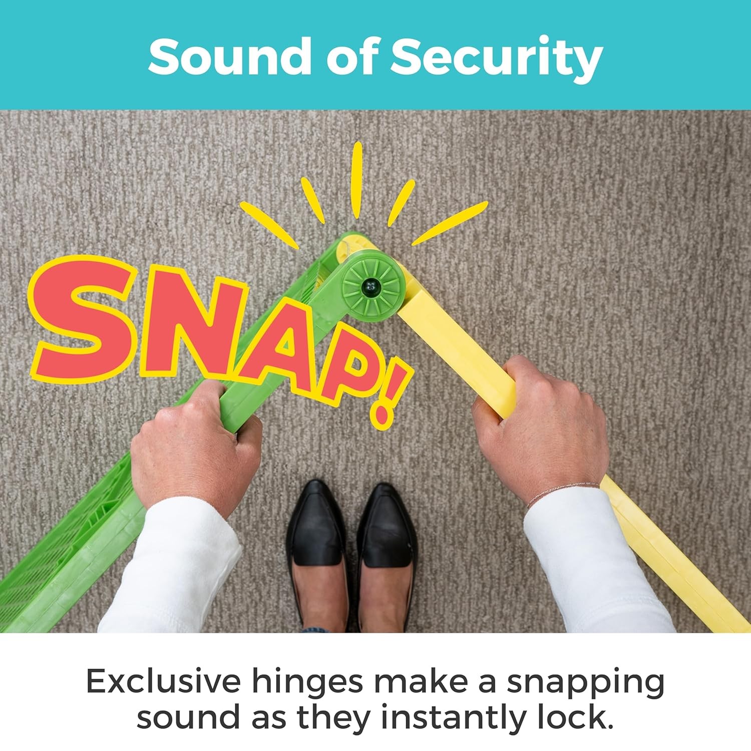 Toddleroo by North States - Superyard 2-Panel Door Extension, ColorPlay 