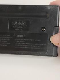 The Adventures of Batman & Robin (Sega Genesis, 1995) Just Game ,Need Cleaned.