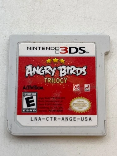 Angry Birds Trilogy Nintendo 3DS Game Cart ONLY Authentic Tested