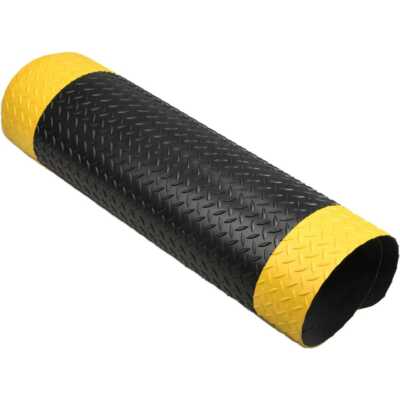 PRO-SAFE 5' Long x 3' Wide, Dry Environment, Anti-Fatigue Matting Black with ...