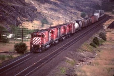 CP 4723 M-636 #471 SUDBURY ON (CANADIAN PACIFIC) ORIGINAL SLIDE 07-26-83 T21-7