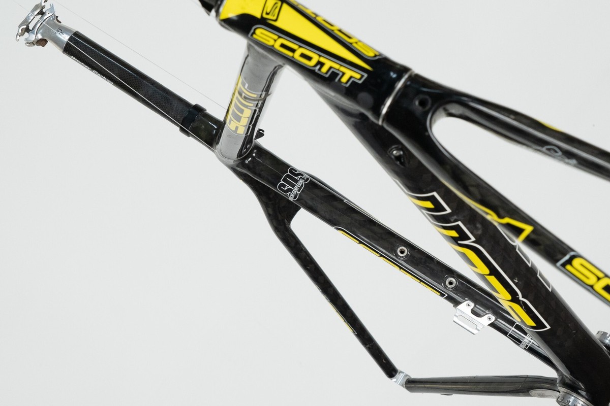 SCOTT CR1 CARBON FRAME SET VINTAGE ROAD RACING BIKE BICYCLE