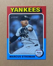 2024 Topps Heritage High Number #556 Marcus Stroman Base Mini Parallel SP