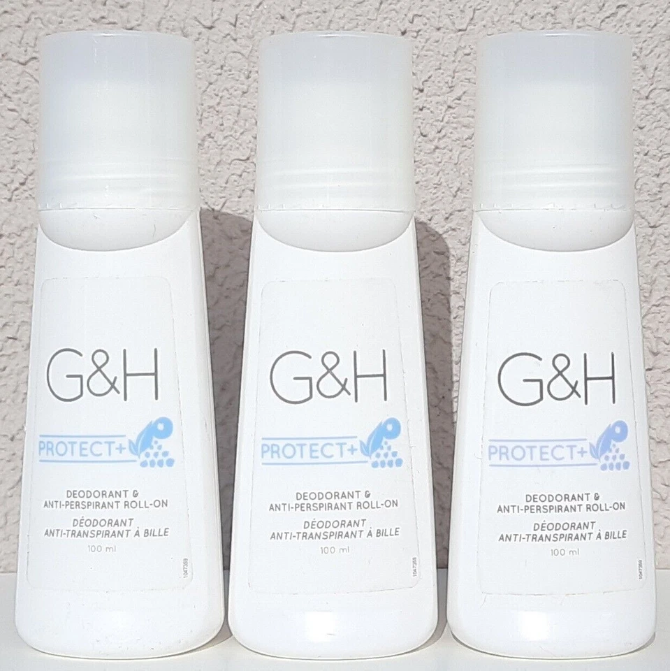 1-3x Amway Deodorant und Anti-Perspirant Roll-on G&H PROTECT+ Deoroller 100ml~