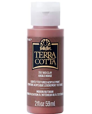 FolkArt Terra Cotta Paint, Textured Acrylic, Build a Set/CHOOSE COLOR